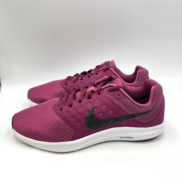 Nike Womens Size 11 Downshifter 7 Berry Red Sneakers Running Shoes - Picture 6 of 12